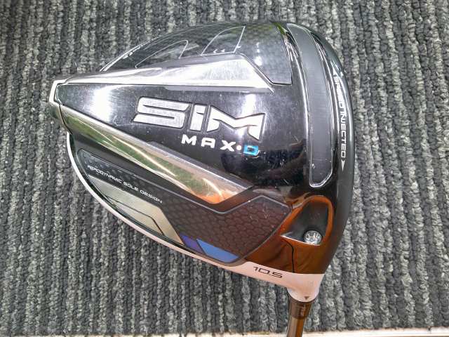 TaylorMade - テーラーメイド　ドライバー　SIM MAXD ベッド単体(ロフト9度) U05】【中古】B：テーラーメイド SIM MAX ドライバー 1w ロフト9