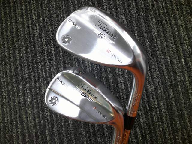 ボーケイSM6ツアークローム50°56°2本セット N.S.PRO MODUS3 TOUR