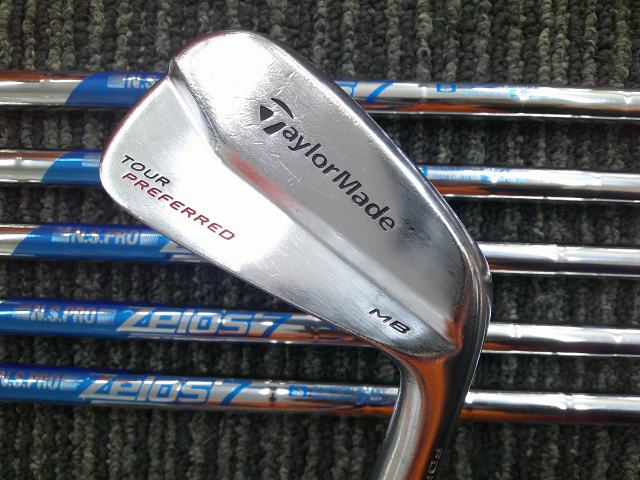 テーラーメイド TOUR PREFERRED MB 2014 ゴルフアイアン7本 TOUR PREFERRED MB 2014 Zelos 7 テーラーメイド アイアンセット