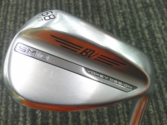 タイトリスト VOKEY ボーケイ SM10　58-04T　DG(ウェッジ)　中古品 DESIGN SM10 58° 04T ボーケイSM10 Tour Chrome 58