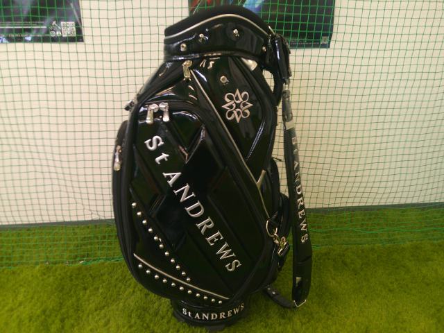 St ANDREWS キャディバッグ 黒 その他 バッグ 用品詳細｜中古