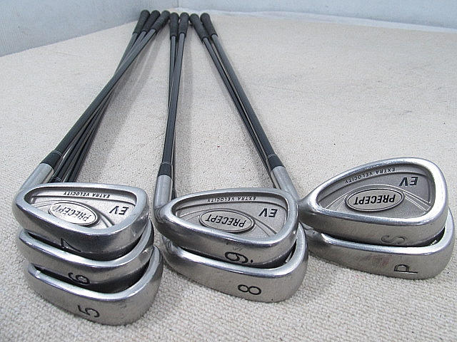 ブリヂストン Precept EV アイアン 8本セット 3-9 P プリセプトEV オリジナルカーボン ブリヂストン アイアンセット クラブ