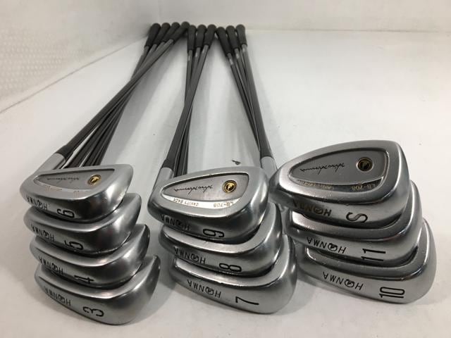 お買い得品！【中古ゴルフクラブ】(10本セット)ホンマ LB-708 キャビティ チタンカーボンM-30 3〜10.11.S【14日間返品OK】 LB-708 キャビティ チタンカーボンM-30 10S ホンマ アイアンセット