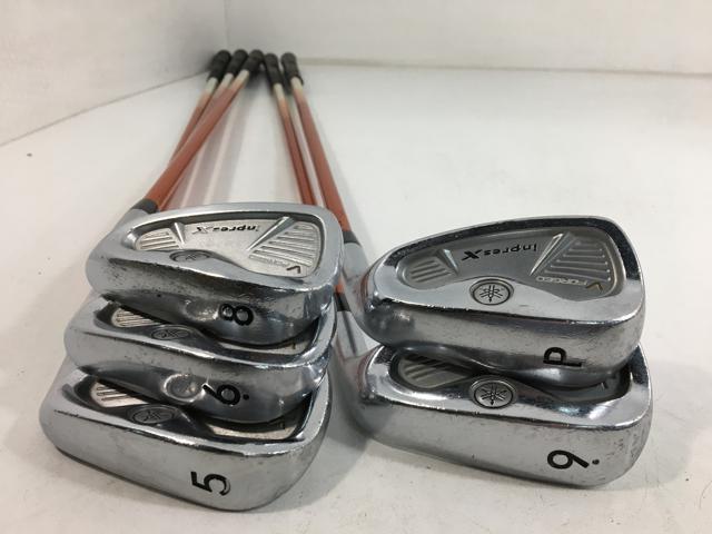 インプレスX V Forged 2011 ツアーAD 75 ヤマハ アイアンセット クラブ