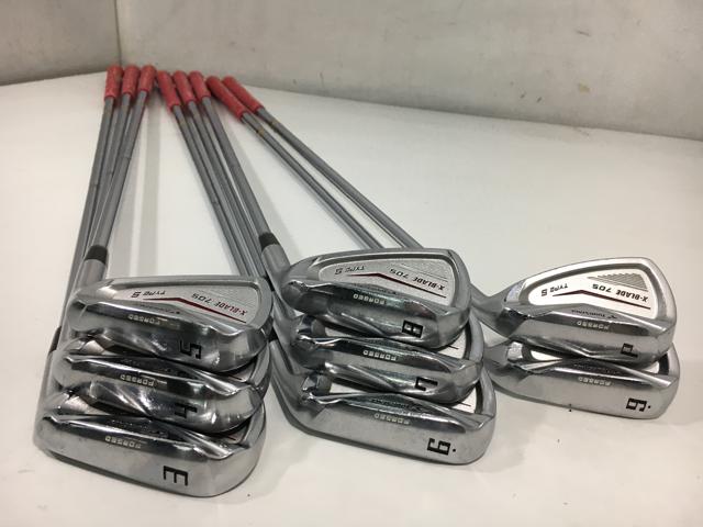 ブリヂストン X-BLADE 705 タイプ M アイアンウェッジセット 7本 ブリヂストン ツアーステージ X-BLADE 705 TYPE M アイアン6本