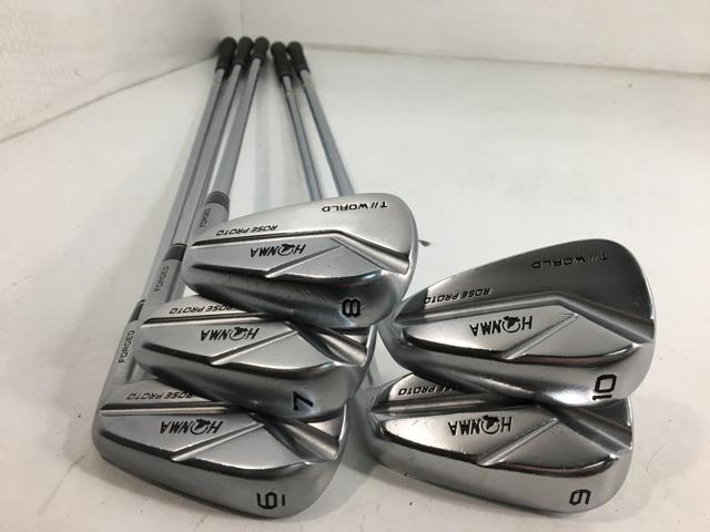 ツアーワールドTW-MB ROSE PROTO D/G ホンマ アイアンセット クラブ