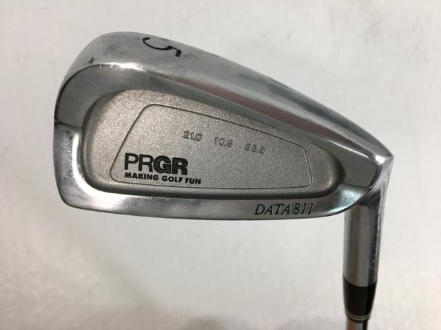 レフティ PRGR DATA811 プロギア メンズアイアンセット 10本 左 レフティ PRGR DATA811 プロギア メンズアイアンセット 10本 左