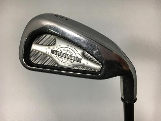 Callaway - 希少キャロウェイ スチールヘッドx-14 キャロウェイ スティールヘッド X-14 アイアン（2000年）の試打