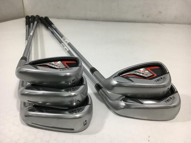 HONMA ツアーワールドGSアイアンセット 5本セット T//WORLD GS アイアン スチールシャフト 5本組(#6〜#10)＋