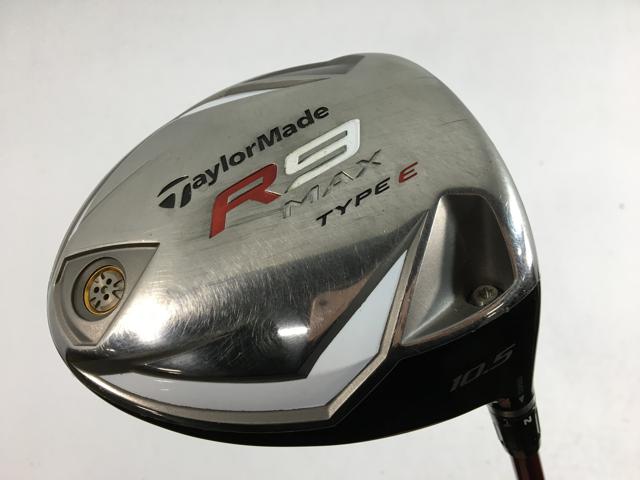 TaylorMade R9 MAX TYPE Eドライバー 10.5度 テーラーメイド R9 MAX TYPE E ドライバーの試打レビュー 口コミ