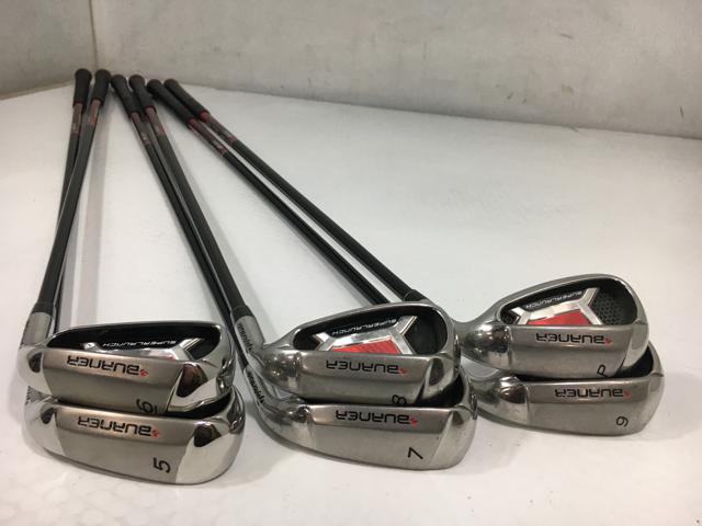 テーラーメイド BURNER スーパーラウンチ アイアン7本セット 右 S