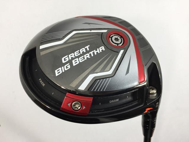 ★美品★キャロウェイ グレートビッグバーサ(2015)ドライバー ロフト9° S Callaway（キャロウェイ） GREAT BIG BERTHA(2015) 9° ドライバー DR