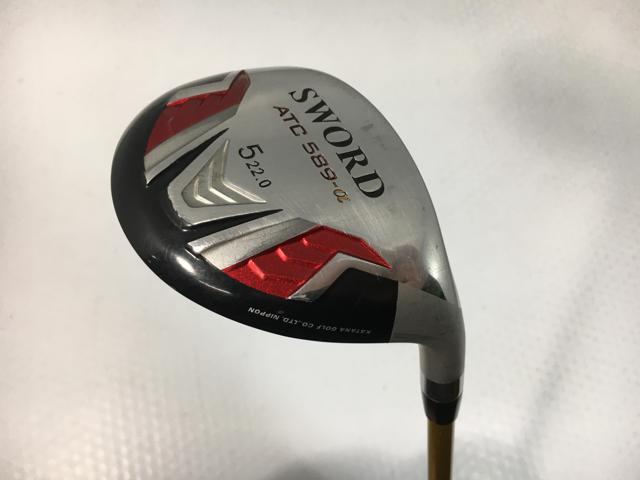 SWORD ATC-589-α ユーティリティ オリジナルカーボン カタナゴルフ