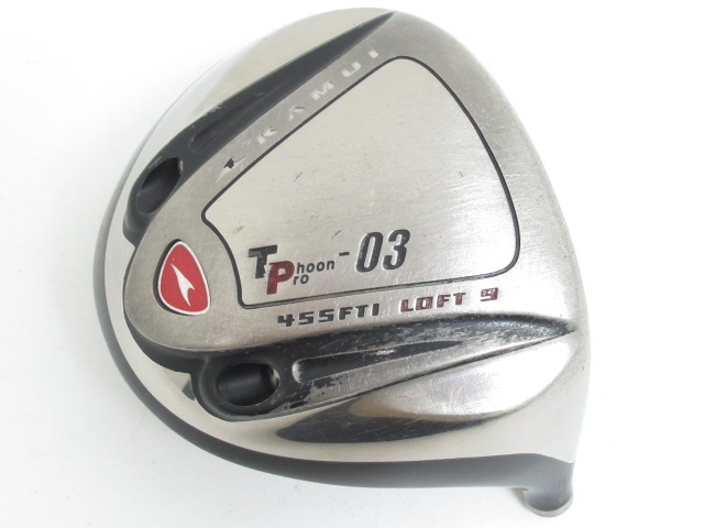 KAMUI　TP-03　455FTI　カムイ　ドライバー　タイフーンプロ　　9度　フジクラ製　ROMBAX　ランバックス　6Z08　フレックスS ドライバー カムイ タイフーンプロ TP-03 ドライバー オリジナル