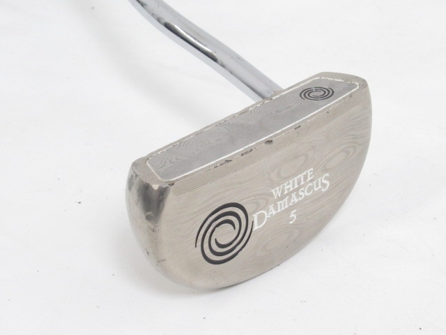 ホワイトダマスカス　5 ホワイト ダマスカス #5 パター(パター（単品）)|WHITE DAMASCUS