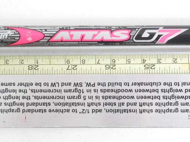 ATTAS G7 6 PINK COLOR Ver.（X） テーラーメイド用スリーブ UST