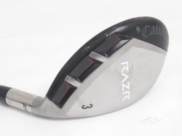 callawayRAZR tユーティリティクラブ 2, 3, 4 callawayRAZR tユーティリティクラブ 2, 3, 4 RAZR X ユーティリティ