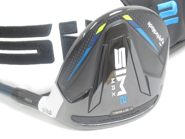sim2 フェアウェイウッド　3W 15° ヘッドのみ　ヘッドカバー付 テーラーメイド SIM2 3Wヘッドのみ(ヘッドカバー付き) テーラーメイド