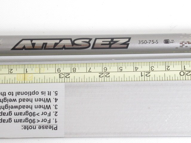 ATTAS EZ 350-75 2本セット ping スリーブ EZ ATTAS 0 メルカリ - ピン