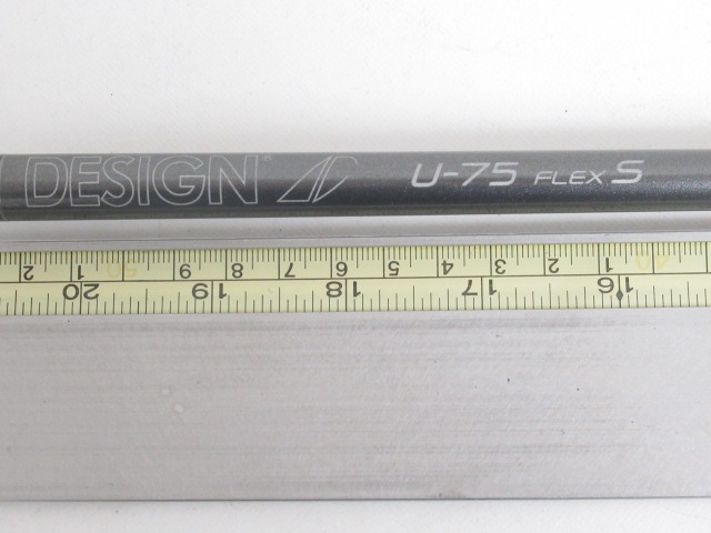 ツアーAD U-75(S)PING G430 UTスリーブ グラファイトデザイン シャフト