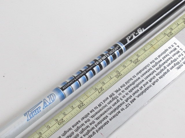 ツアーAD PT-7S キャロウェイスリーブ ドライバー用シャフト ツアーAD PT 7s 3w用 旧コスメ ロゴなし キャロウェイスリーブ