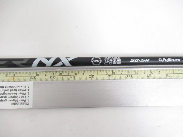 SPEEDER NX BLACK 50（SR） ピン用スリーブ フジクラ シャフト