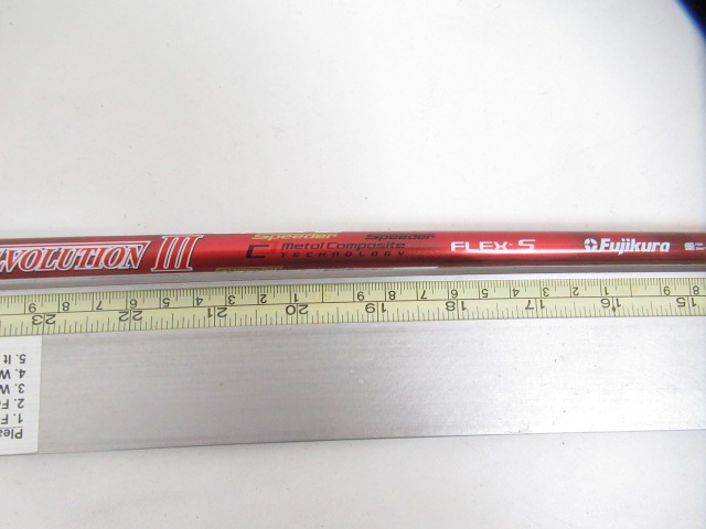 Speeder 661 Evolution III（S） フジクラ シャフト クラブ詳細｜中古