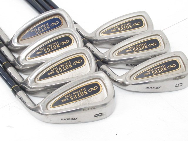 ノータスST-70チタンフェース ピュアセレクトα-Ti ミズノ アイアン