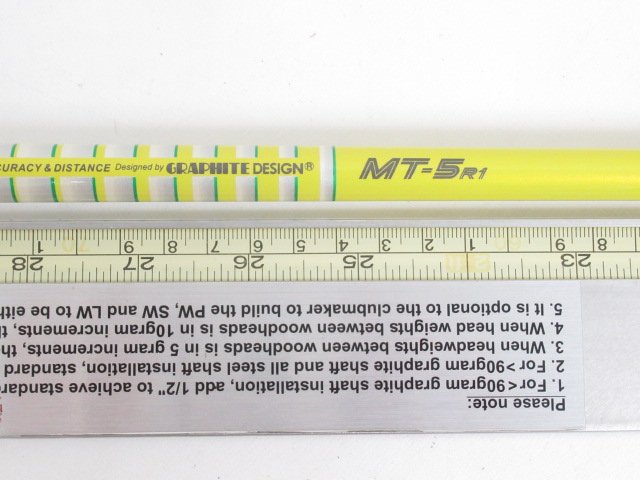 Tour AD MT-5 R1 テーラーメイド　ドライバーよシャフト Tour AD MT-5（R1） テーラーメイド用スリーブ グラファイトデザイン