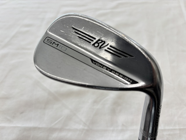 新品未使用 SM10 46° 10F 純正スチールシャフト ボーケイSM10 Tour Chrome 46-10F MCI MILD 125 Black タイトリスト