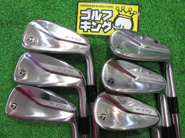 テーラーメイド　アイアン　P770 5-P 6本セット　DG120 TaylorMade 日本正規品 テーラーメイド P770 アイアンセット 6本
