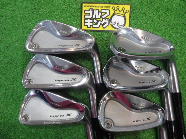 ヤマハ - セ81★ヤマハ インプレスX425V 7本アイアンセット TOUR AD75 S インプレスX 425V TourAD-75 6S ヤマハ アイアンセット クラブ