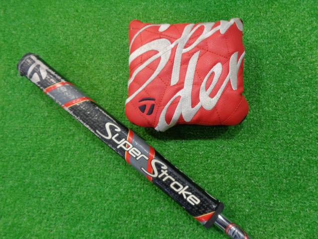 中古】 テーラーメイド Spider GT RED シングルベンド 33インチ パター