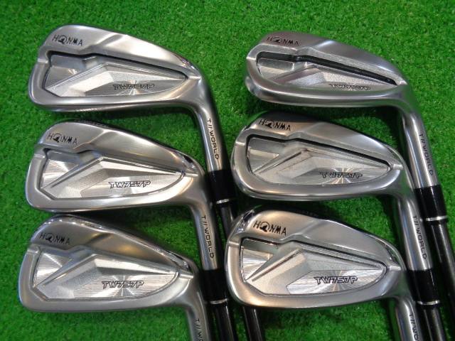 ツアーワールドTW757P VIZARD IB-WF 100 ホンマ アイアンセット クラブ