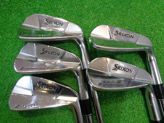 スリクソン　Z-FORGED Ⅱ アイアンセット　5-P DG DST ZX（スリクソン） スリクソン Z-FORGED II アイアン
