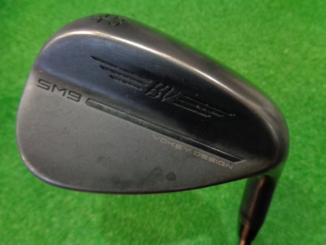 ボーケイSM9ジェットブラック52-12F K's-wedge NW110