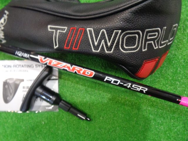 ツアーワールドGS PROTOTYPE I VIZARD FD-4 ホンマ ドライバー クラブ