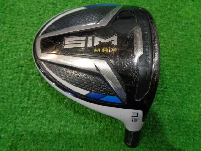 SIM MAX(ヘッドのみ) テーラーメイド フェアウェイウッド クラブ詳細