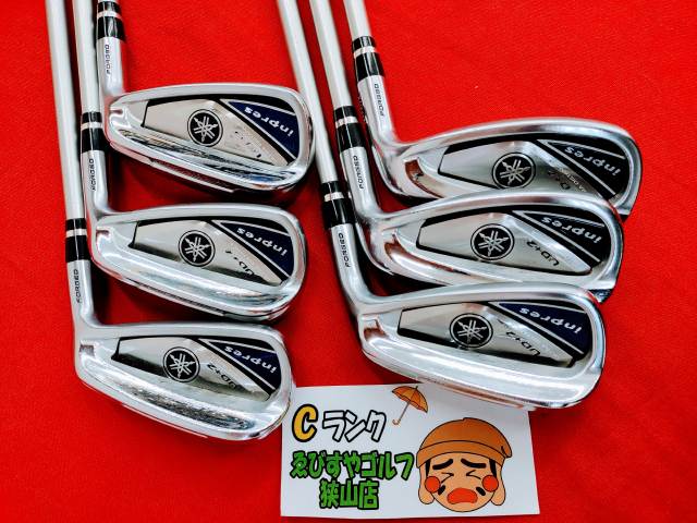 ぶっ飛び！】ヤマハ インプレス UD +2 6〜P 5本 トビ系 M70808 ヤマハ