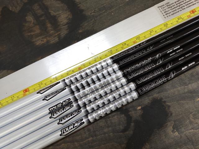 TOUR AD AD-105 シャフト 6本セット　超美品 GRAPHITE DESIGN 【リシャフト工賃込/単品購入不可】 シャフト