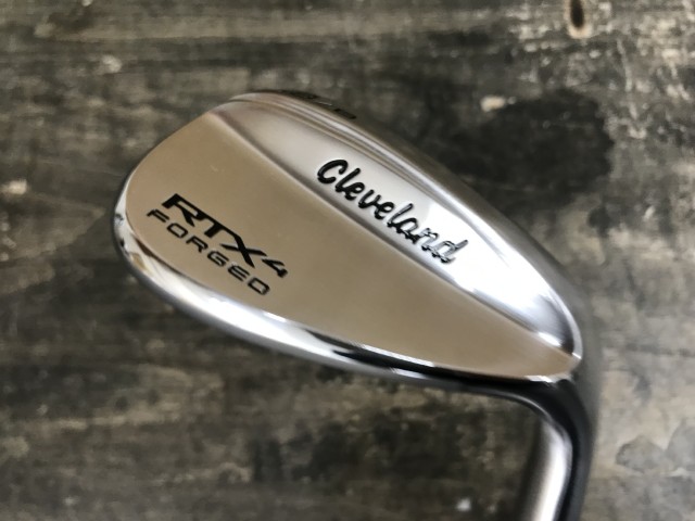 クリーブランド RTX4 FORGED ウェッジ 58/8 ダイナミックゴールド RTX4 ツアーサテン仕上げ ウェッジ ダイナミックゴールド