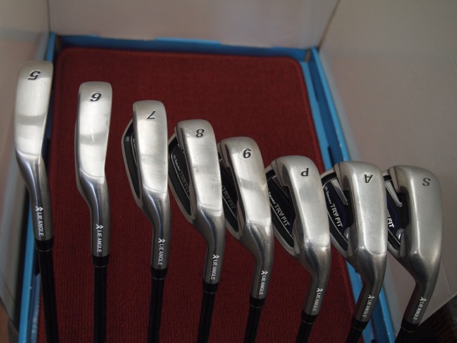 ゴルフプランナー トブンダ アイアンセット TRY FIT(2013) TOBUNDA TRY FIT(2013) 6S フレックスR 中古 Cランク