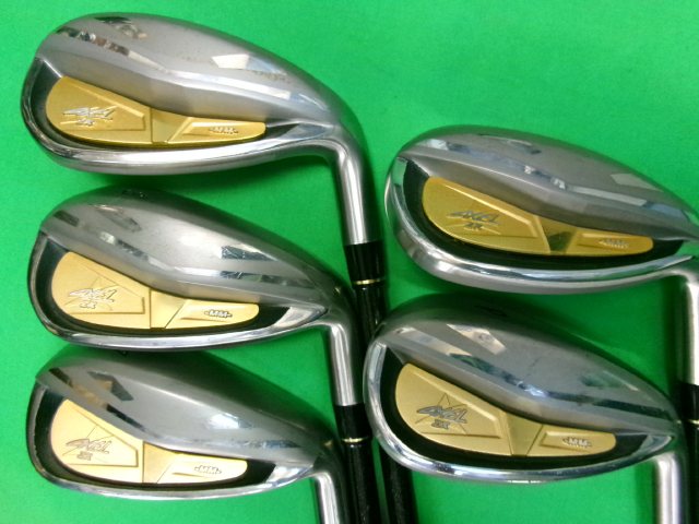 アクセル ZX MM AXEL ZX 5S ツルヤ アイアンセット クラブ詳細｜中古