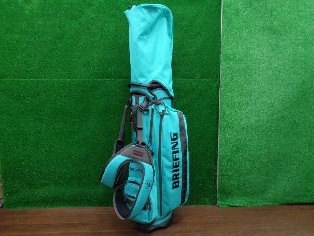 ブリーフィング スタンドCB CR-4 03 ミントブルー ヘッドカバー3個付き