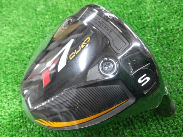 r7 QUAD MINI DRIVER ヘッドのみ テーラーメイド ドライバー