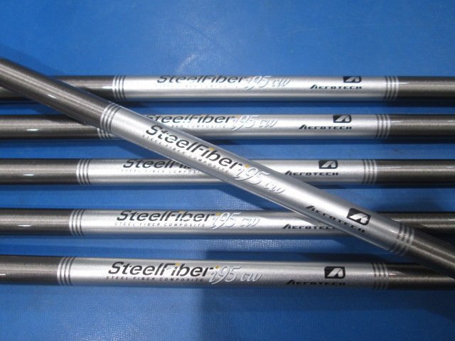 スリクソンZXi7 AEROTECH SteelFiber i95CW ダンロップ アイアンセット