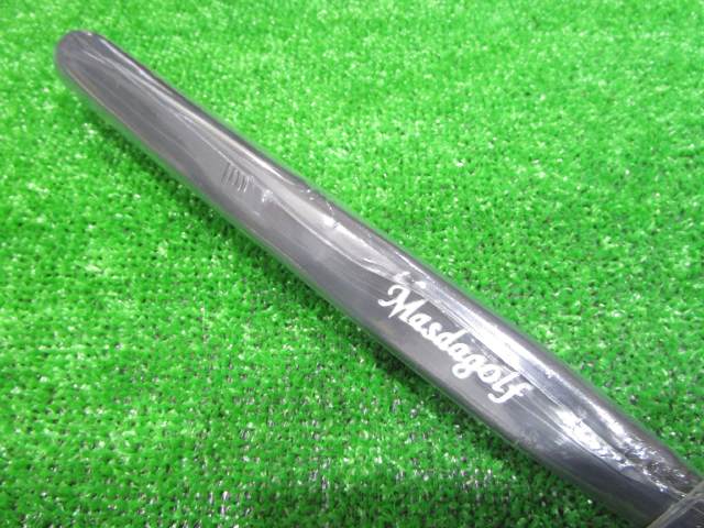 【新品同様】本物マスダゴルフ STUDIO-1 ブラックオキサイドカスタムパター STUDIO-1 ブラックオキサイド仕上げ ブレードドット彫刻 オリジナル