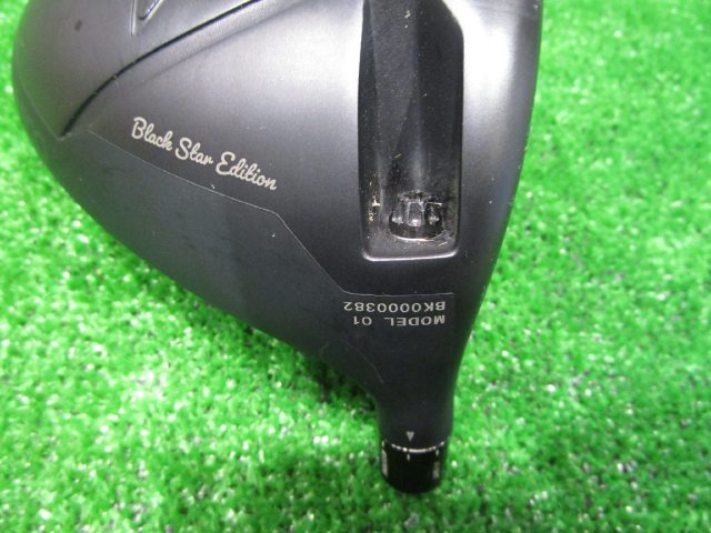 GINNICO Black Star Edition ヘッドのみ イオン ドライバー クラブ詳細