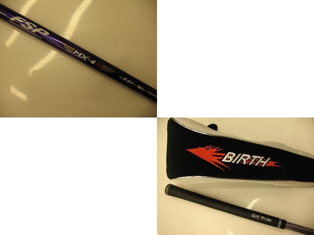 BIRTH(バース) BLACK BULLET ワールドステージ460 ドライバー MX-4N