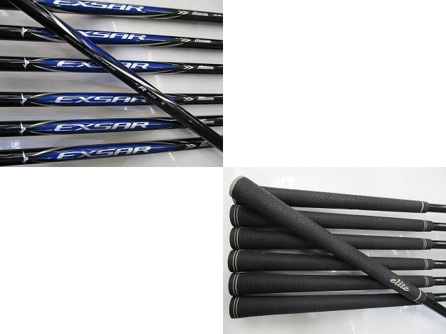 中古ミズノ　ユーラス 4ADアイアン　6～P（5本セット）カーボン　R 中古ミズノ ユーラス 4ADアイアン 6～P（5本セット）カーボン R